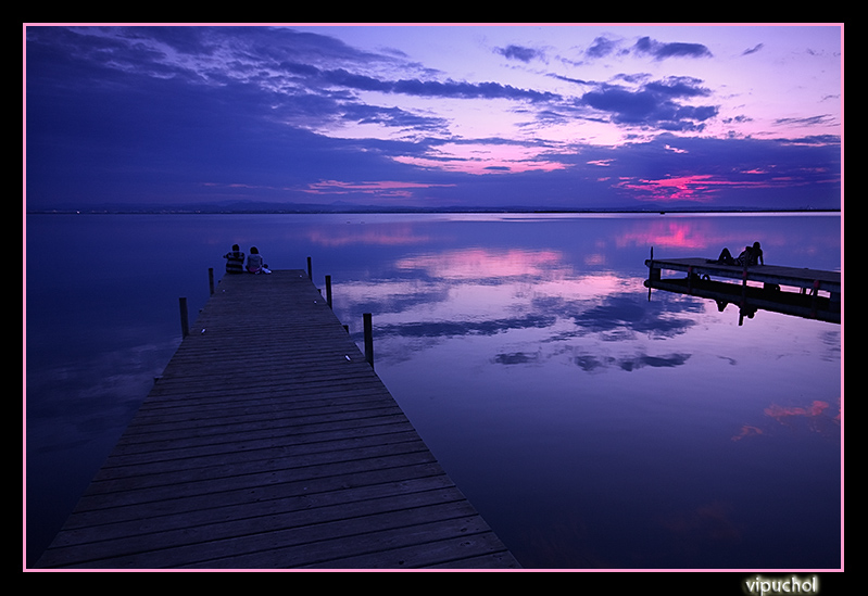 Reflexiones al atardecer. 20080533