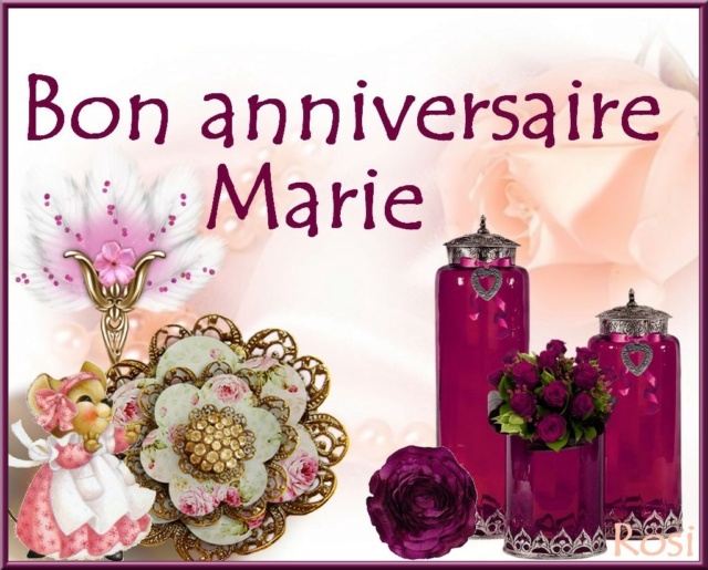 Anniversaire de Marie R69