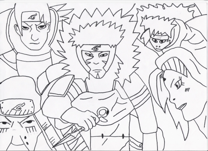 Desenhos da equipe[Naruto-Arts] Imagem23