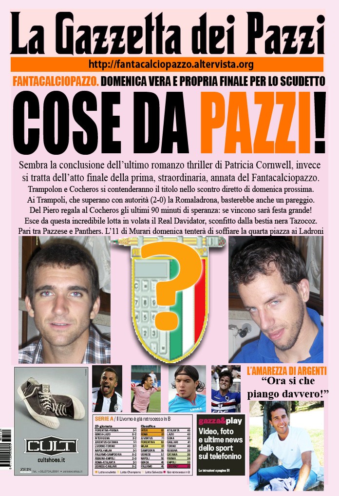 Gazzetta dei Pazzi 12/05/2008 Gazzap14