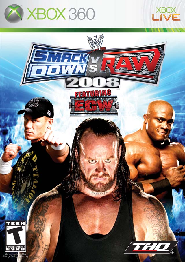 Smackdown vs Raw 08 - Xbox 360 (PAL) 28wjrf10