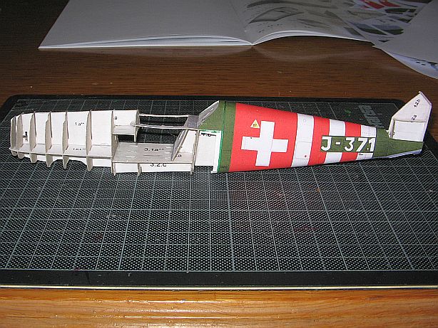 Me 109 E-3 (Schweiz) in 1:33 Ch0610