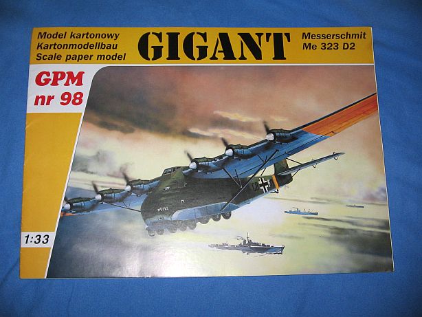 Messerschmitt Me 323 GIGANT in 1:33 von GPM Gig110