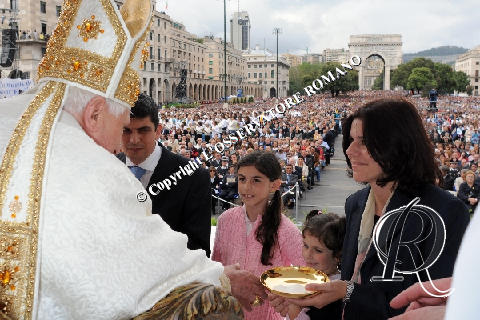 Benedetto XVI visiter Savona e Genova il 17 e 18 maggio Or649110