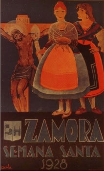 CARTELES DE SEMANA SANTA ANTIGUOS 192810