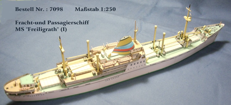 Fracht-u. Passagierschiff MS F.Freiligrath (I) 1:250/ MDK Bild_016