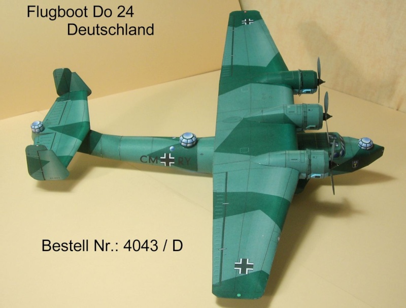 Flugboot Do 24 – Serie 1:50 / MDK D10