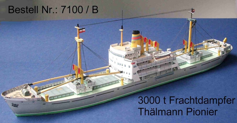 Frachtdampfer „Thälmann Pionier“ / 1:250 / MDK Kopie_83
