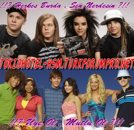 tokiohotel&hghschoolmusical