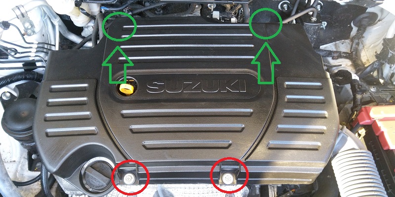 S-CROSS SPARK PLUG REPLACEMENT 1600 M16A ENGINE 411