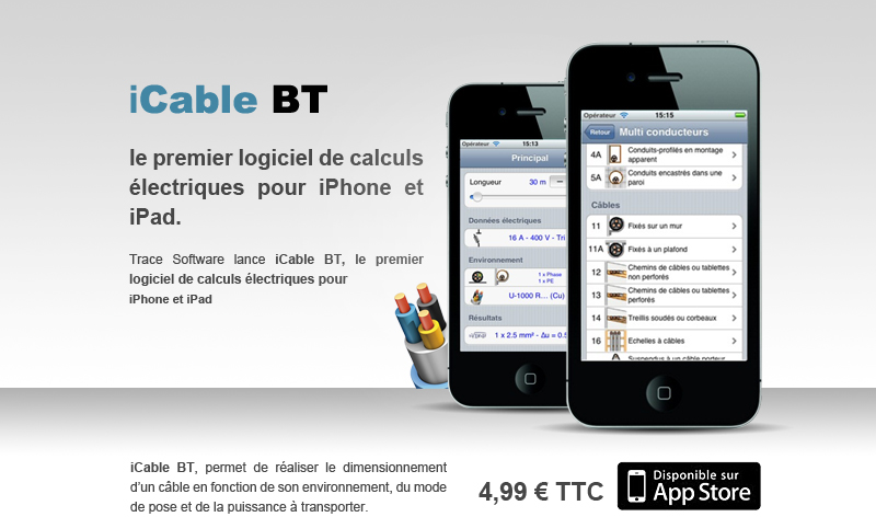 Trace Software lance iCable BT pour iPhone (C15-100, RGIE) Head-i10