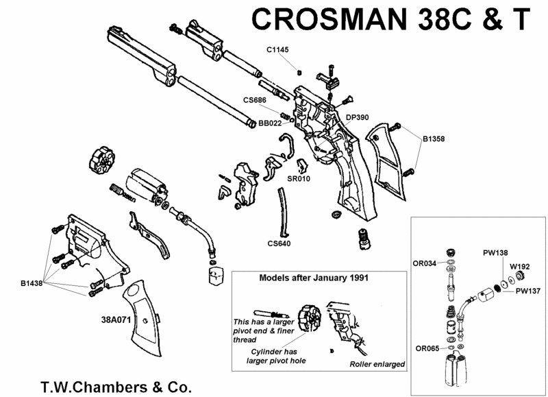 CROSMAN 38t...fuites 2435110