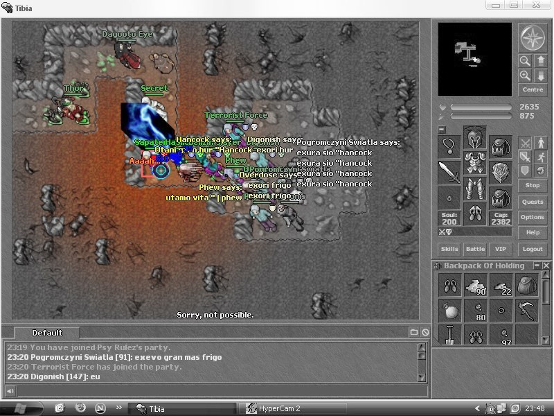 New Reaction team vcs Fighting Alliance Group Tibia_10