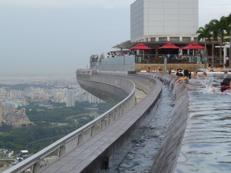  Singapor, ja pishina 150 metra qe qendron ne...ajer (foto) 71104