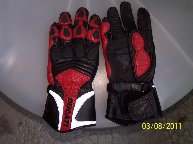[VENDU] gants ducati dainese rouge et noir taille S 103_9910