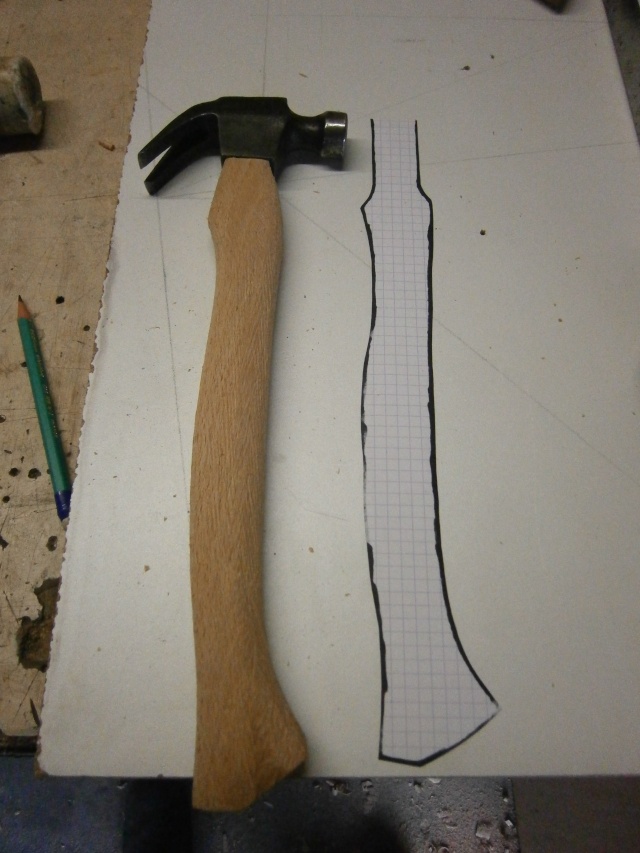 [fabrication] manche de marteaux et de hache ...  P3300120