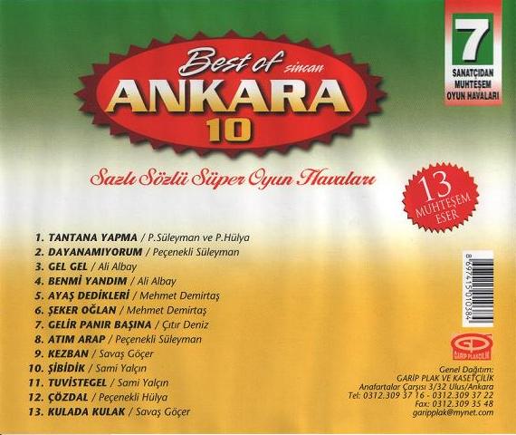 Best Of Sincan Ankara - 10 (2008) 25kmu010