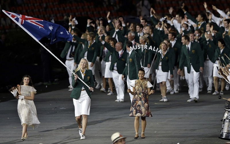 Les Jeux Olympiques d'été de Londres 2012.  Aussie10