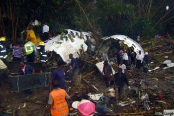 Encore un avion de Hewa bora s'est écrasé à Kisangani. Kisang10