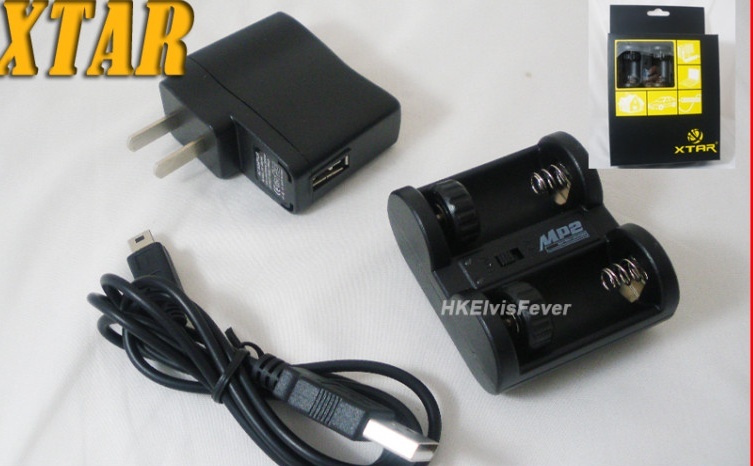 Chargeur XTAR pour accus 16340/18350/CR123A Xtar_w10