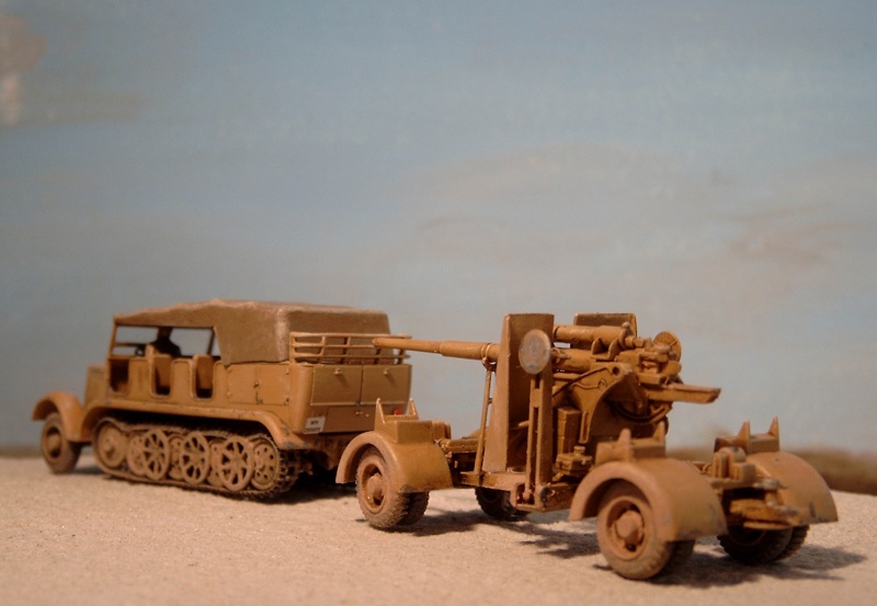 [airfix]88 MM GUN AND Sd Kfz7 TRACTOR  Pak_8830