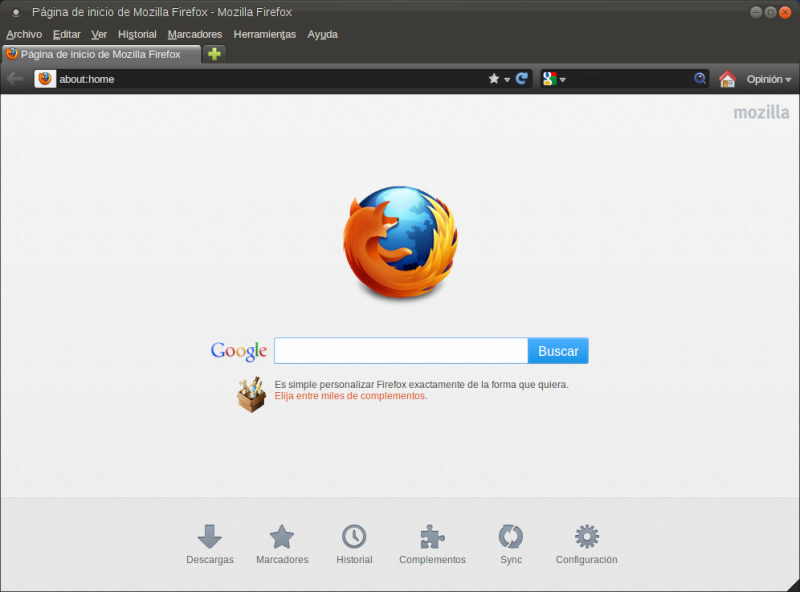 Firefox Beta 12 y 13  Firefo10