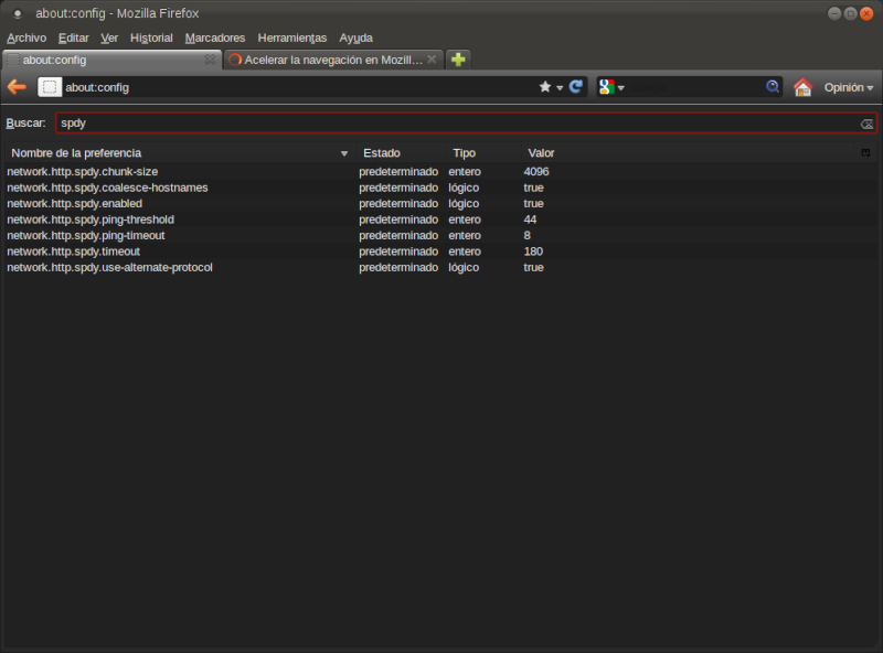 Firefox Beta 12 y 13 Firefo11