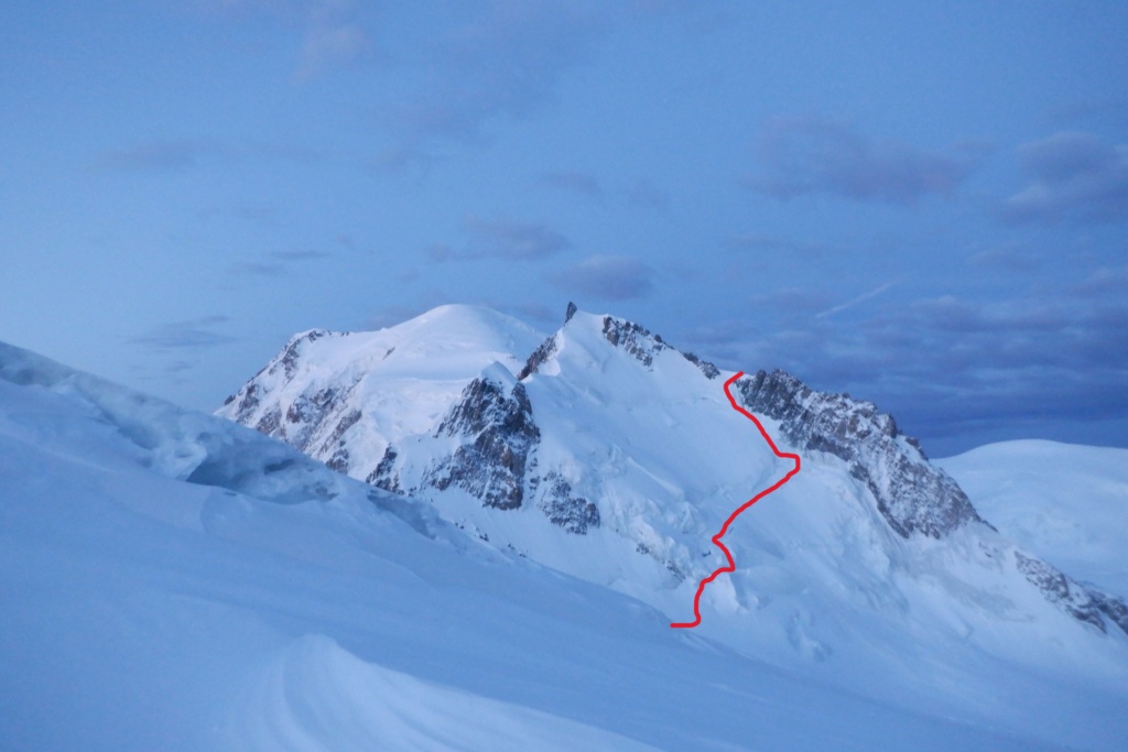 Mont Blanc par les 3 monts  Trace_11