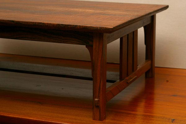 Bonsai Table influenced by Stickley library table Erics-12