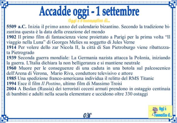 Accade oggi 1 Settembre  Fb_im629