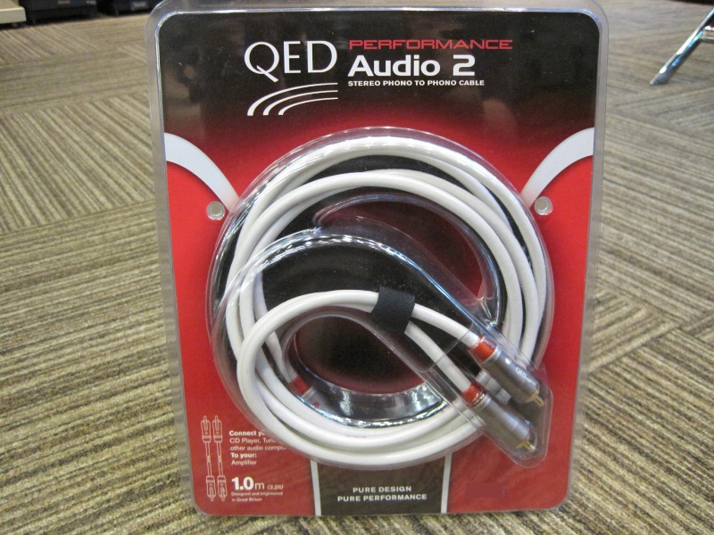 QED Performance Audio 2 Interconnect - 1m (NEW) Img_7710