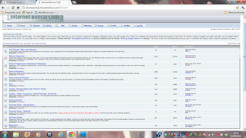 e. Getting the best from your forum Part Two: The Forum (where it all happens) Forum_10
