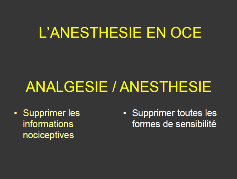 L'anesthésie en odontologie conservatrice-endodontie Anes10