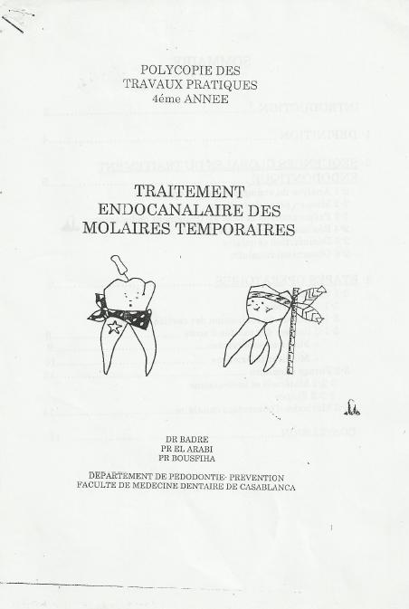 Traitement endocanalaire des molaires temporaires Ttt_en10