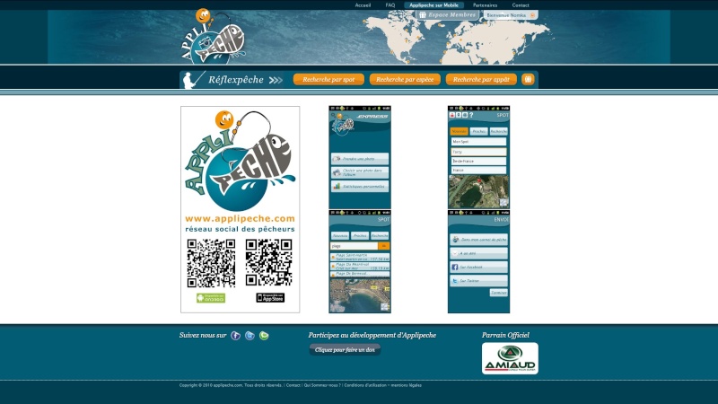 Applipêche Votre carnet de pêche en Ligne gratuit App0110