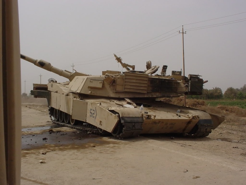 Abrams détruits en Irak M1-afu11