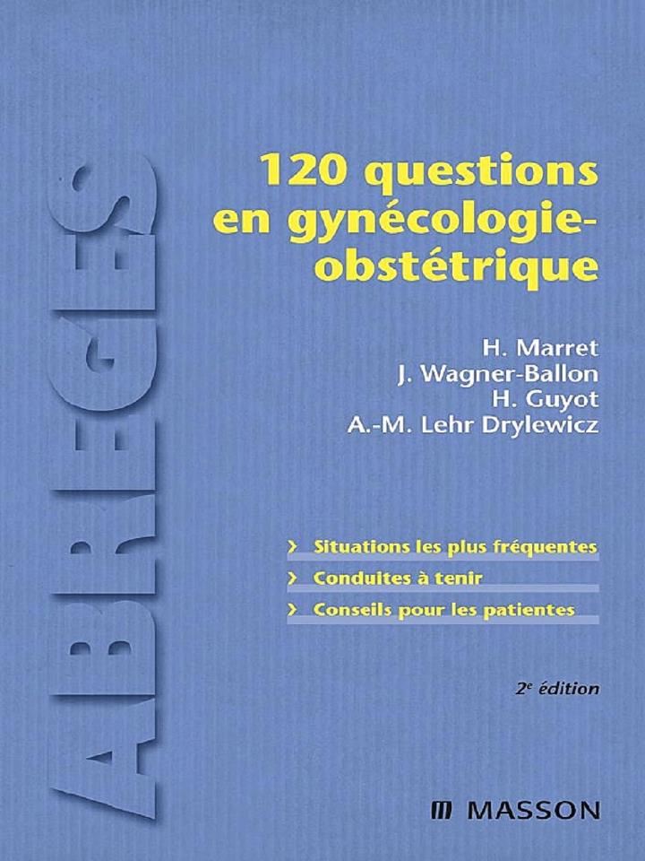 120 questions en gynécologie-obstétrique 120_qu10