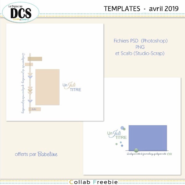 Templates d'avril  - Page 2 Babeli30