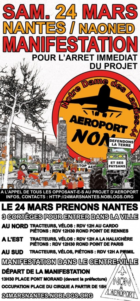 24 Mars - Manifestation contre aéroport notre dame des landes Affich10