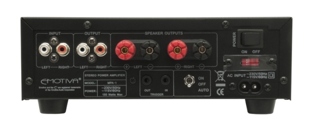 Emotiva A-100 mini amplificatore da 60 watt 199$ A100_b10