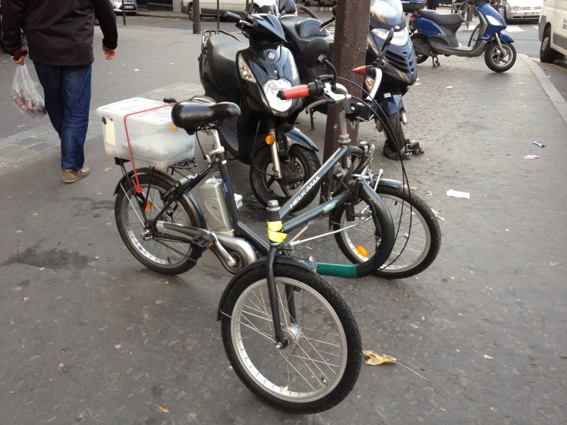 Vélo électrique à trois roues : trike Helkama Img_0732
