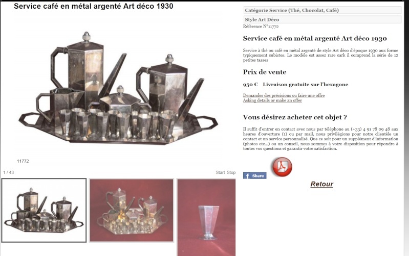 IDENTIFICATIOIN svp: cafetiere ou theiere art deco moderniste - Page 2 Servic10