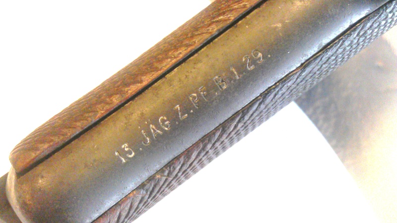 Marquage Luger Erfurt Artillerie 1914 Imag0013