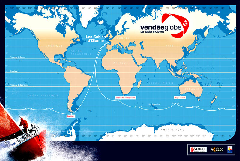 Vendée Globe 2012 Carte14