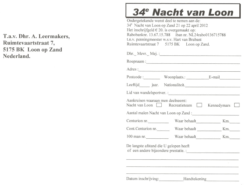 15h "Nacht van Loon" ou 80km, places limitées: 21-22/04/2012 Loon_o11