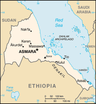 Conflit frontalier: Érythrée-Éthiopie Er-map10