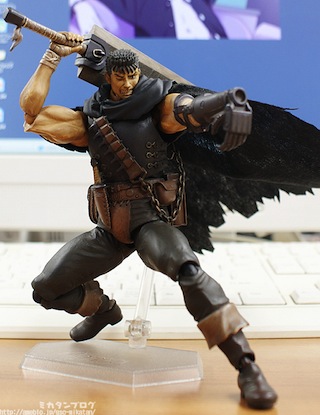 [figurine] Figma  - Guts Black Soldier ver. (Berserk) Berser12