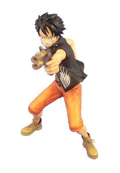 [Figurine] D.P.C.F (Door Painting Collection Figure) Part 1 - Monkey D. Luffy The Three Musketeers Ver. Complete Figure (One Piece)  One-pi18