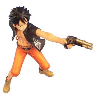 [Figurine] D.P.C.F (Door Painting Collection Figure) Part 1 - Monkey D. Luffy The Three Musketeers Ver. Complete Figure (One Piece)  One-pi20