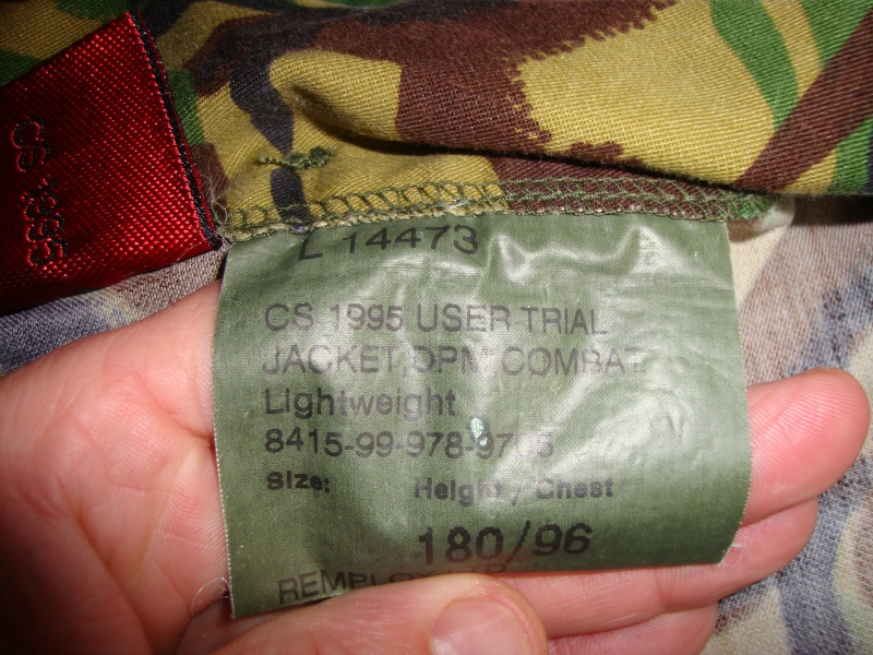 CS95 Trial Garment- Jacket. Dsc04723